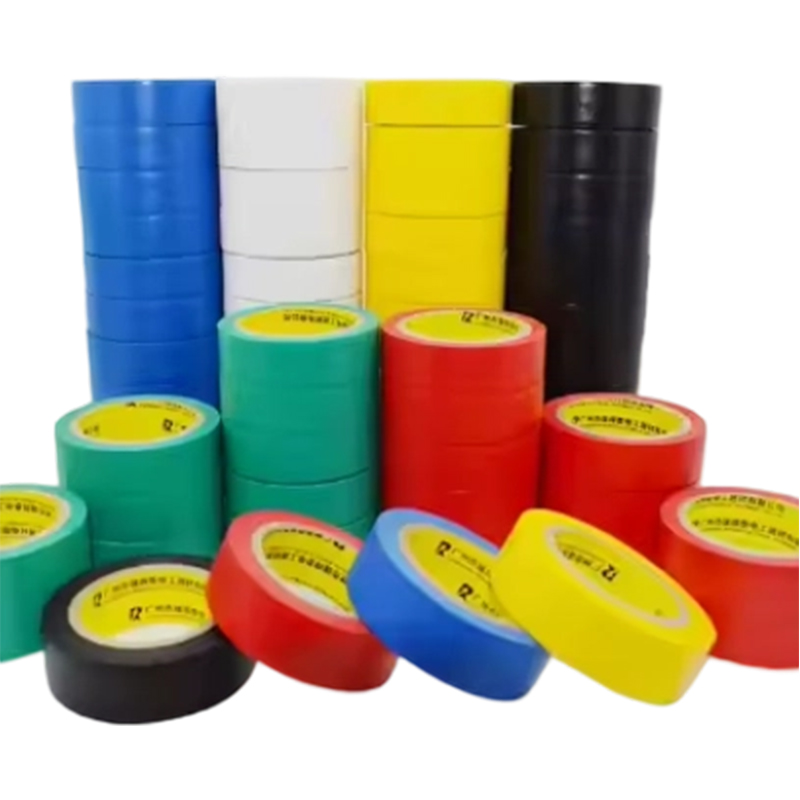 Colorful Flame Retardant PVC Bondage Adhesive Electrical Insulation Tape Raw Material
