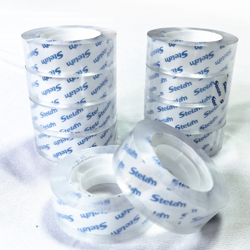 Clear Transparent Stationery Tape Refills Rolls for Office School Home