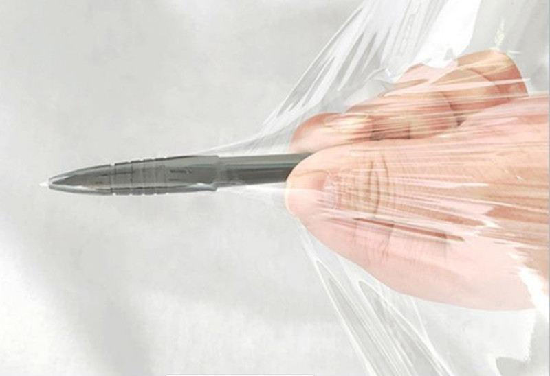 High-elastic stretch wrap with great ductility, high stretch ratio, tear-resistant and durable.