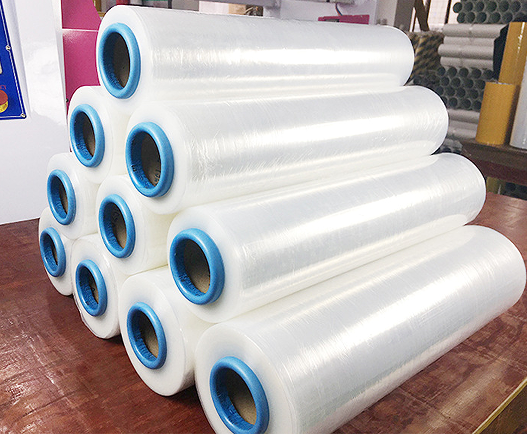 High-elastic stretch wrap with great ductility, high stretch ratio, tear-resistant and durable.-副本