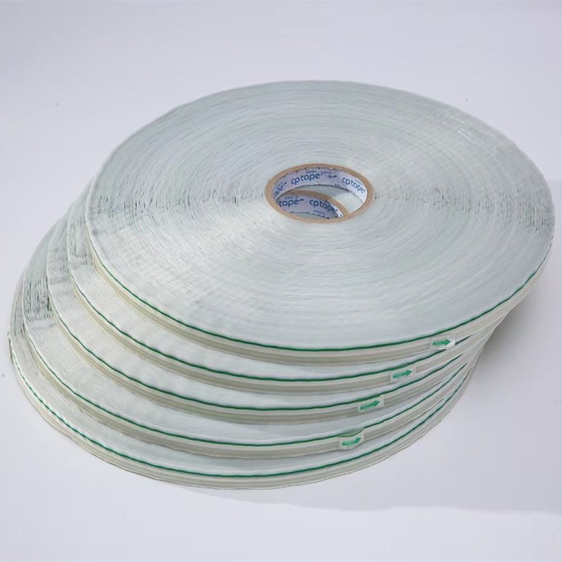 Easy Tear Courier Bag Sealing Tape OPP Material Adhesive Sealing Tape