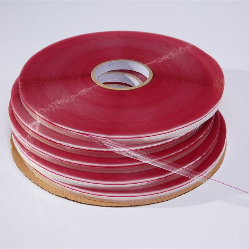  Red Strong Self-adhesive Sealing Tape Reusable Self-sticking Sealing Tape