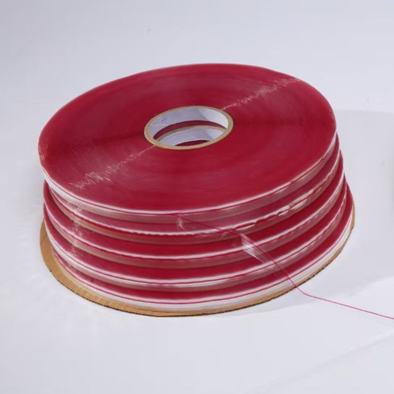  Red Strong Self-adhesive Sealing Tape Reusable Self-sticking Sealing Tape