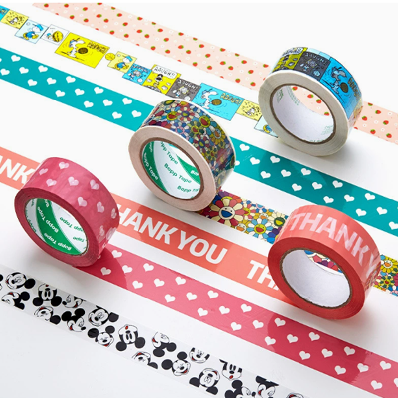 Custom logo printed packing tape Printed Bopp Tape