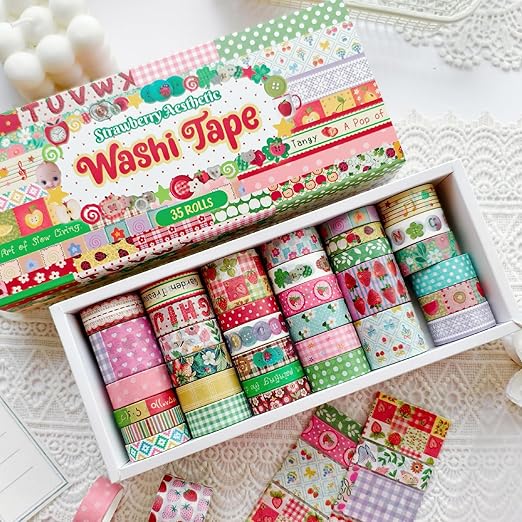 Washi masking tape Printting Masking Tape Japanese paper masking tape Easy tear masking tape
