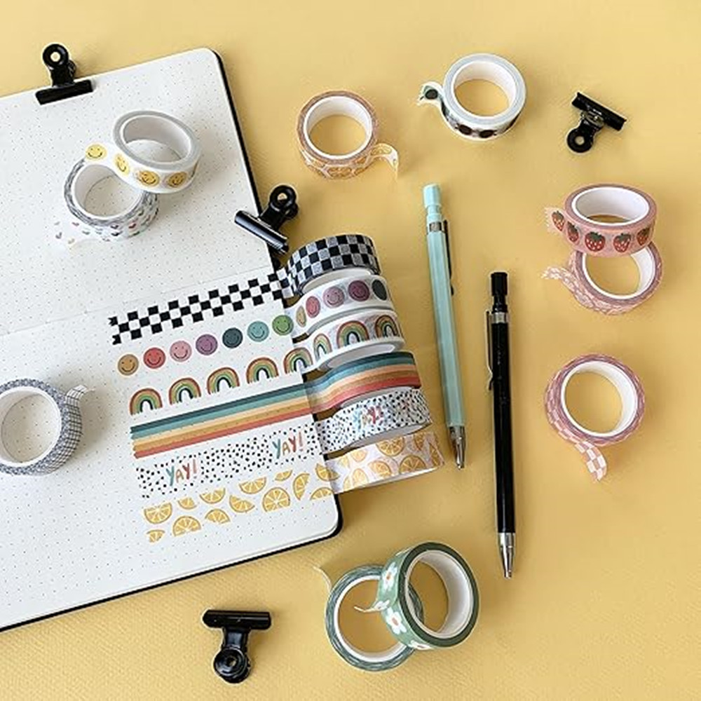 Washi masking tape Printting Masking Tape Japanese paper masking tape Easy tear masking tape
