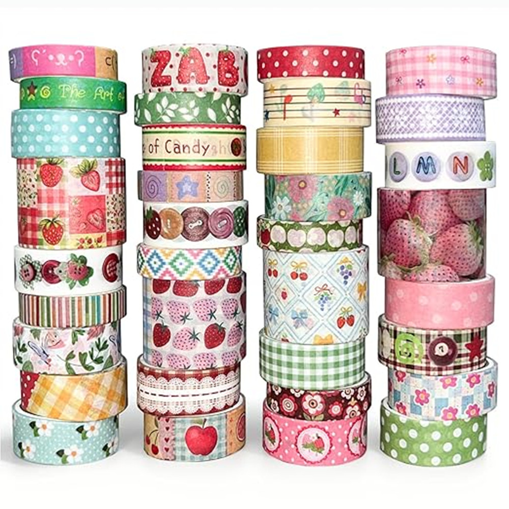 Washi masking tape Printting Masking Tape Japanese paper masking tape Easy tear masking tape