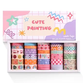 Washi masking tape Printting Masking Tape Japanese paper masking tape Easy tear masking tape