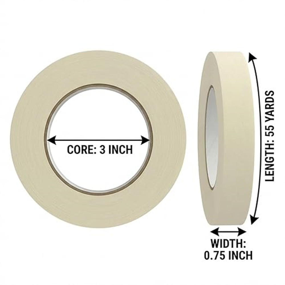 No residue masking tape Household masking tape Easy tear masking tape 