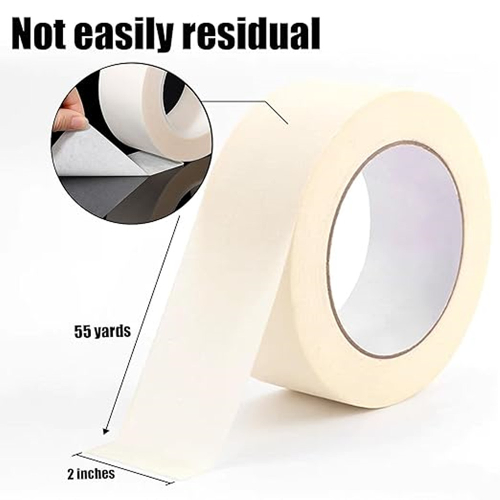 No residue masking tape Household masking tape Easy tear masking tape 