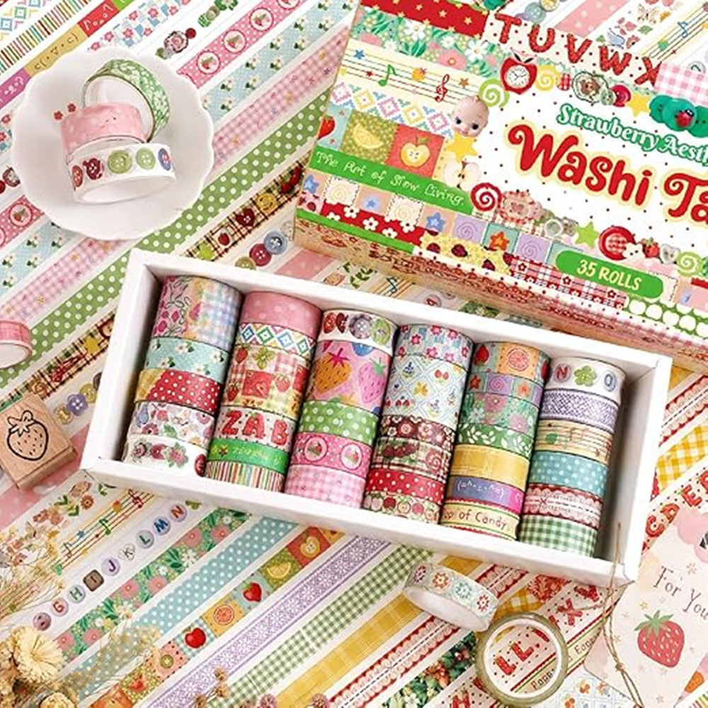 Washi masking tape Printting Masking Tape Japanese paper masking tape Easy tear masking tape