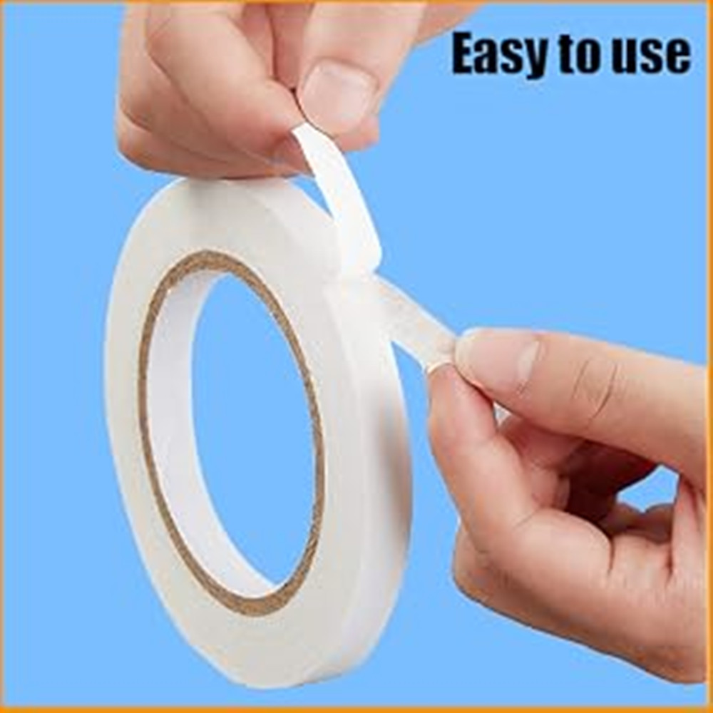 High Viscosity Tissue Double Sided Cotton Paper Tape Heat Resistant Easy Tear Adhesive Tape