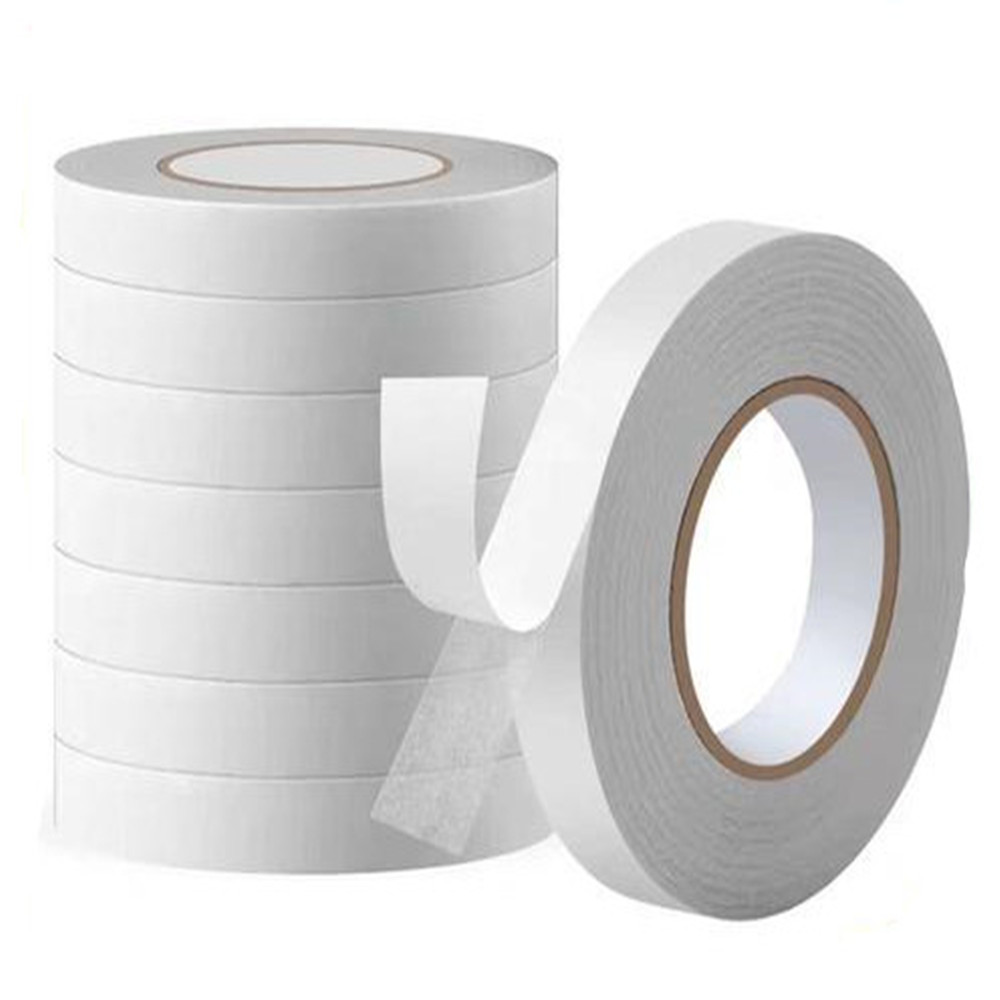 High Viscosity Tissue Double Sided Cotton Paper Tape Heat Resistant Easy Tear Adhesive Tape