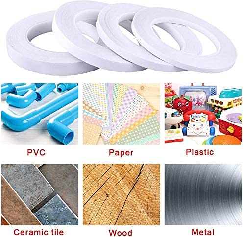 High Viscosity Tissue Double Sided Cotton Paper Tape Heat Resistant Easy Tear Adhesive Tape