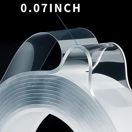 nano double sided tape Reusable Nano Double Sided Tape Washable Strong Adhesive Magic Grip Tape traceless nano tape 