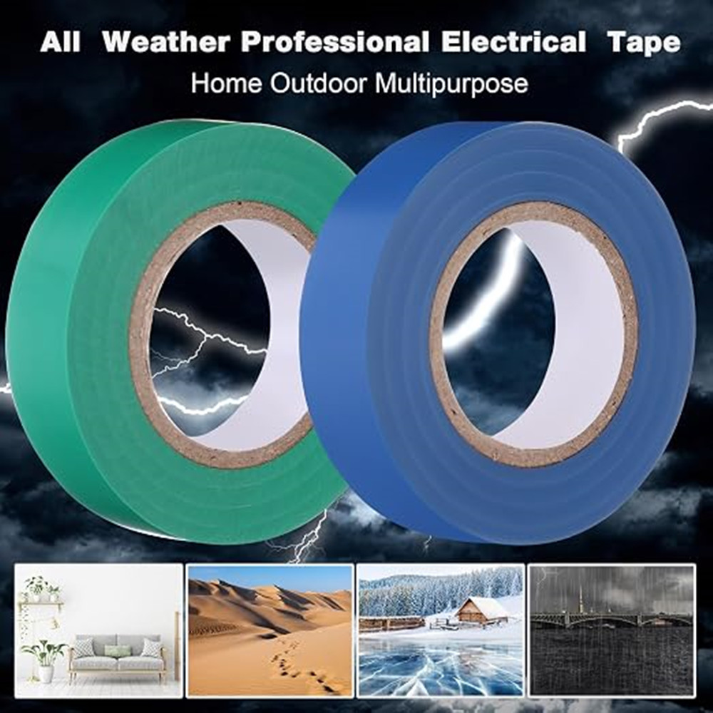 PVC Electrical Insulation Tape Color PVC Tape, good insulation, flame retardant
