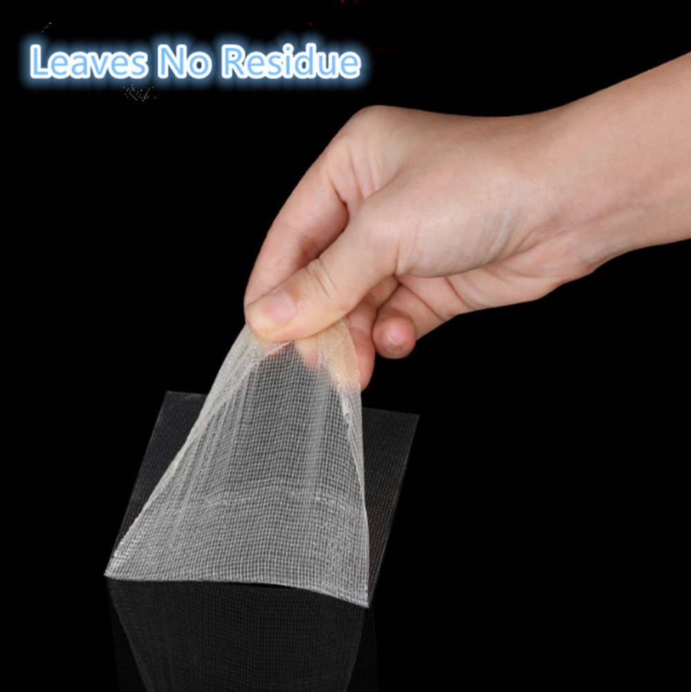 Double-Sided Mesh Cloth Duct Tape, High Tack Residue-Free Carpet Adhesive