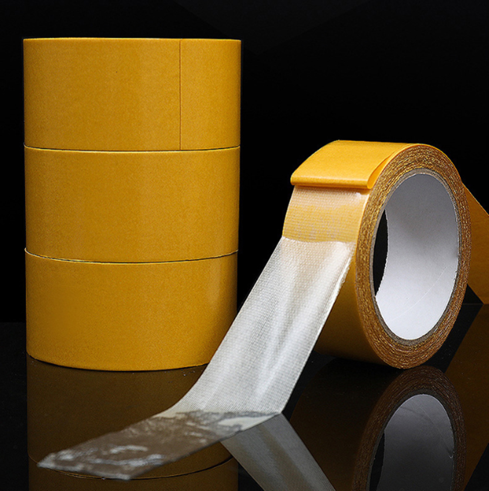 Double-Sided Mesh Cloth Duct Tape, High Tack Residue-Free Carpet Adhesive Double-Sided Mesh Cloth Duct Tape, High Tack Residue-Free Carpet Adhesive
