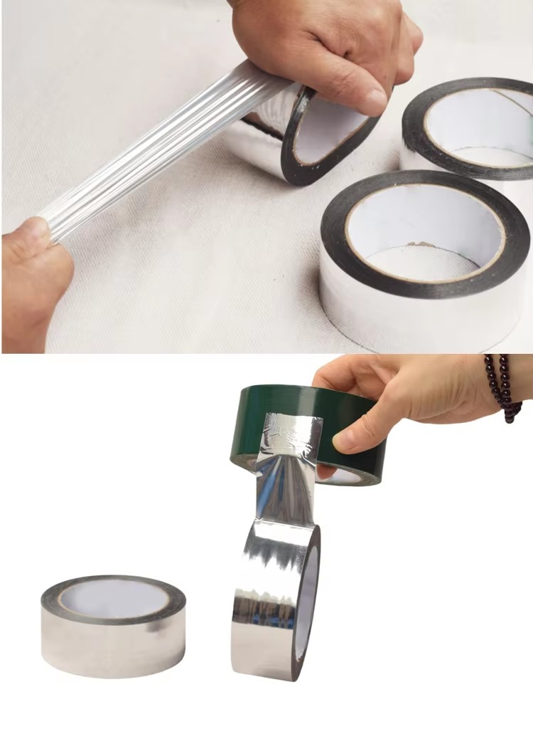 Aluminum foil tape Heat resistant aluminum foil tape Waterproof aluminium foil tape