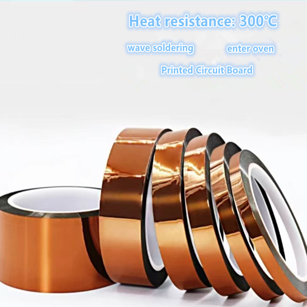 Brown PI Gold Finger High-Temperature Polyimide Tape