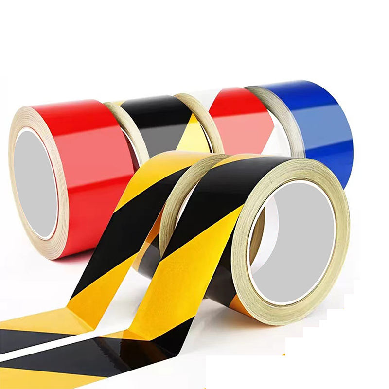 Reflective warning tape Floor reflective warning tape Stair reflective tape Road edge reflective tape