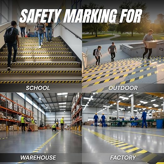 Reflective warning tape Floor reflective warning tape Stair reflective tape Road edge reflective tape