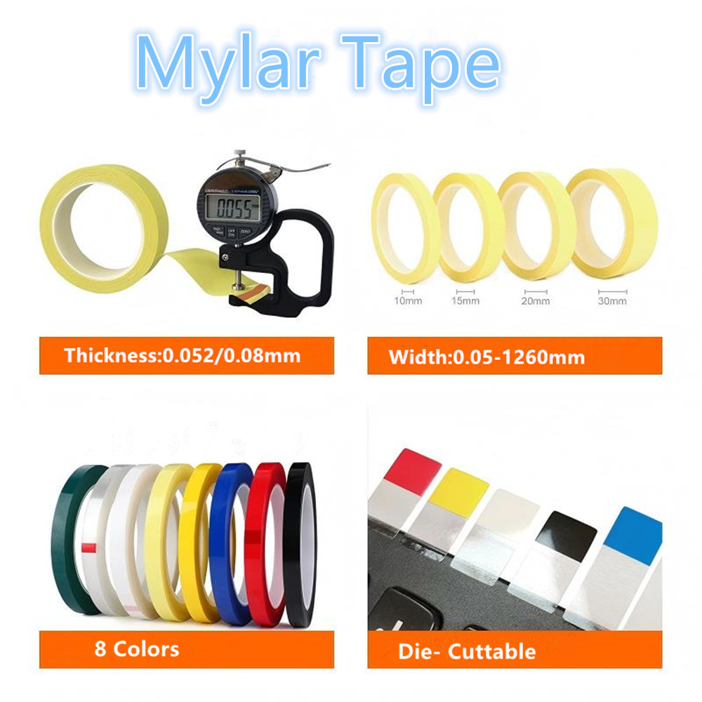 Mylar Tape Polyester Film Tape PET Tape High temperature Mylar tape  Transformer insulation tape