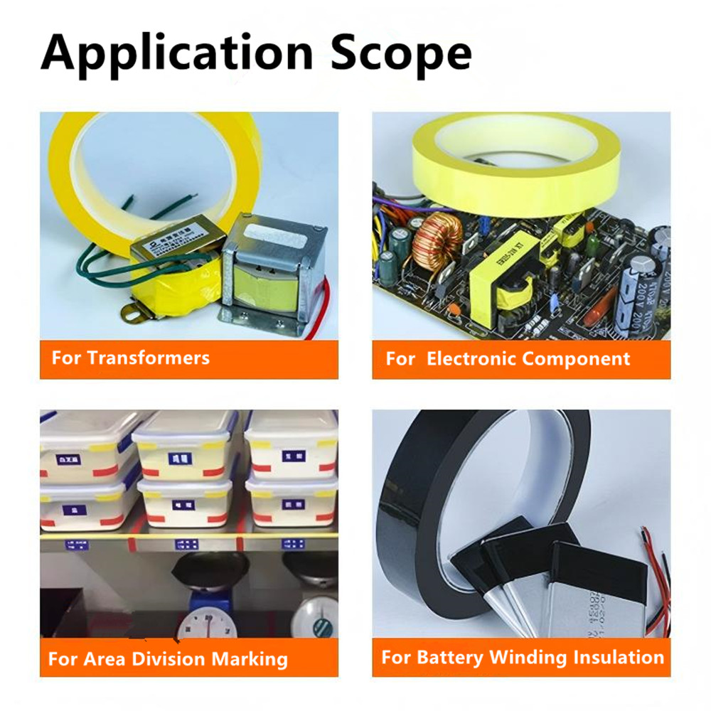 Mylar Tape Polyester Film Tape PET Tape High temperature Mylar tape  Transformer insulation tape