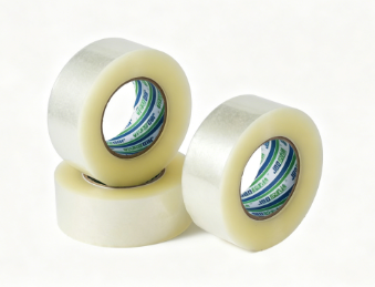Quiet BOPP Packing Tape Low Noise Silent Carton Sealing Tape Low Unwinding Noise Silent Packing Tape For Warehouse Night Packaging